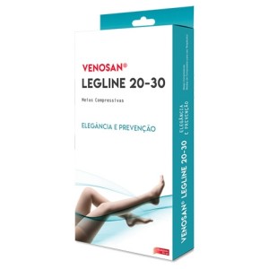 Meia de Compressão Venosan Legline Panturrilha 3/4 20-30 AD G Pe Aberto Olinda