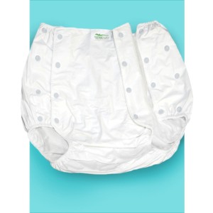 Calça Plastica Standard Com Botao (Branco) Tam GG 52/54 - Senior Care