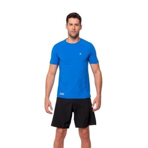Camisa UV Manga Curta Masculina Azul RR005 Radar UV - COR: Azul, TAMANHO: M