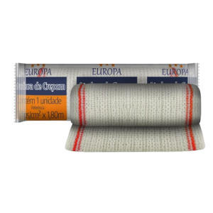 Atadura Crepom 13 Fios 6cm x 1,8m 1un Europa Polar Fix
