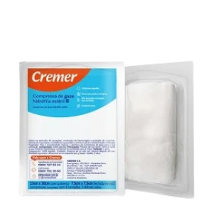 Compressa Gaze Esteril 10X10CM 1env c/ 10un Cremer