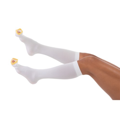 Meia de Compressão Venosan AES Panturrilha 3/4 AD M Pe Aberto Branco