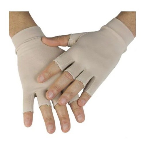 Luva Curta com Protecao UV Chocolate GG New Form 81001