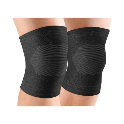 Joelheira Elastica Bamboo Preto G Hidrolight EL09_3