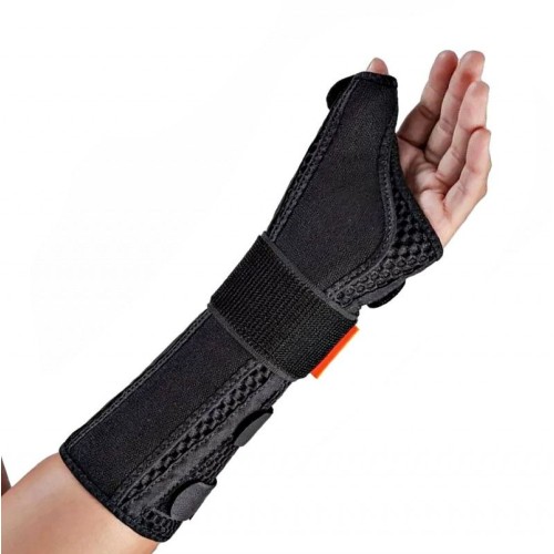 Ortese Comfort Air Longa com Polegar Esq Preto G Hidrolight OR1024B_3