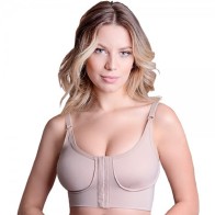 Sutia Reforçado Pos Cirurgico Mamoplastia Chocolate GG 60107 New Form