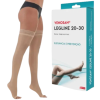 Meia de Compressão Venosan Legline Meia Coxa 7/8 20-30 AGH XG Pe Aberto Olinda