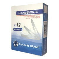Lamina de Bisturi N.12 CX C/100un Biomass