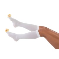 Meia de Compressão Venosan AES Panturrilha 3/4 AD M Pe Aberto Branco