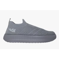AC357 - Tenis Ortopedico FlyFeet Nuvem Knit - 42/43 - CINZA Lote:AC3571539