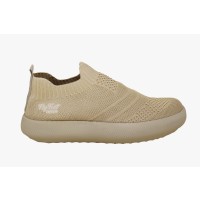 Tenis Ortopedico FlyFeet Nuvem Knit - 34/35 - Bege AC357 Ortho Pahuer Lote:AC3571564
