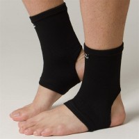 Tornozeleira Elastica Bamboo Preta P EL11 Hidrolight