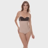Cinta Calça Pos Cirurgica com Reforço Abdominal G Chocolate 60608 New Form