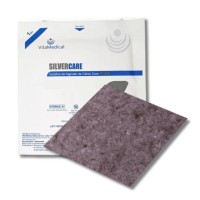 Curativo Alginato Com Prata AG 10,0 x 10,0cm 1un SilverCare Vita Medical