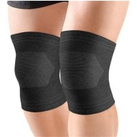 Joelheira Elastica Bamboo Preto M Hidrolight EL09_2