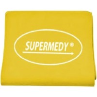 Faixa Elástica Super Band Leve Amarela Supermedy