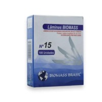 Lamina de Bisturi N.15 CX C/100un Biomass