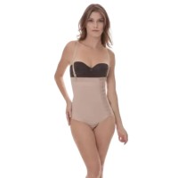 Cinta Calça Pos Cirurgica com Reforço Abdominal P Chocolate 60608 New Form